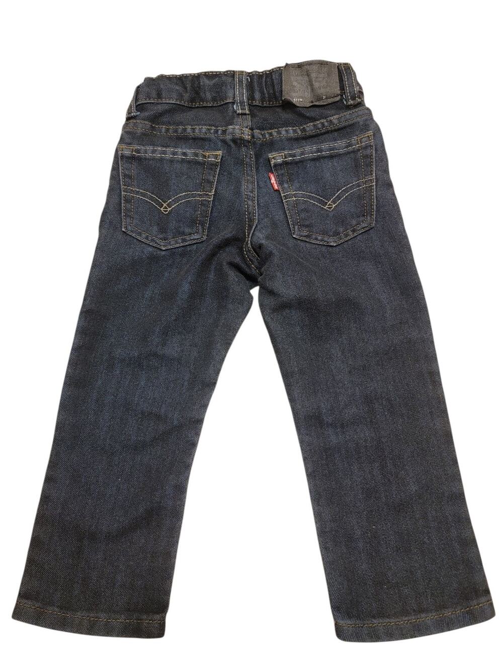 Levi's 511 Slim 2T Boys Toddler Jeans Dark Wash Levis 0005